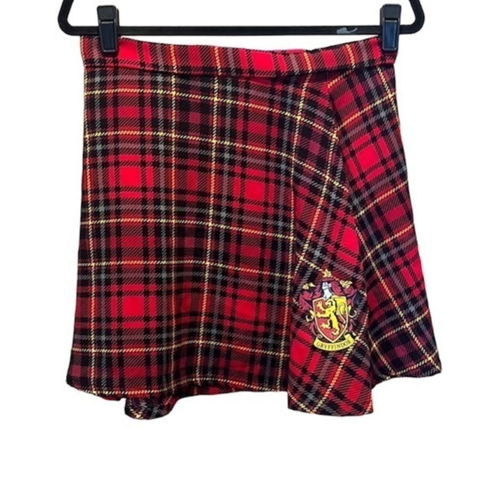 Harry Potter Gryffindor Plaid Skirt Costume Tween Size Large or XS Adult